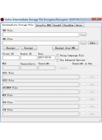 INTERMEDIATE STORAGE FILE ENCRYPTOR-DECRYPTOR (EDITOR) v0.2.1